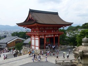 beim Kiyomizo-dera Tempel