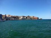 Blick auf den Venezianischen Hafen