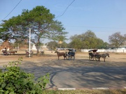 Taxistand in Bagan