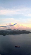 Landeanflug auf Martinique